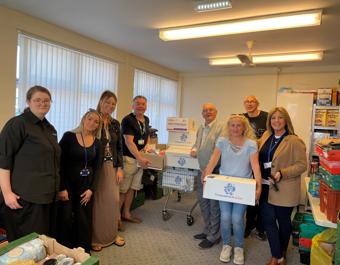 St Leger Homes Partner With Harmony Fire To Support Doncaster Fodbanks